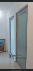 Puertas Full Glass con Cristal Blanco laminado