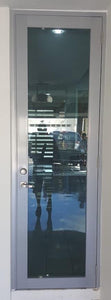 Puerta Heavy Full Glass Gris