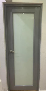 Puerta Heavy Full Glass Color Gris